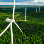 éoliennes en forêt