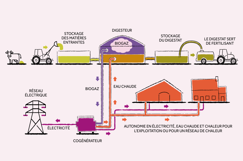 biométhanisation Wallonie