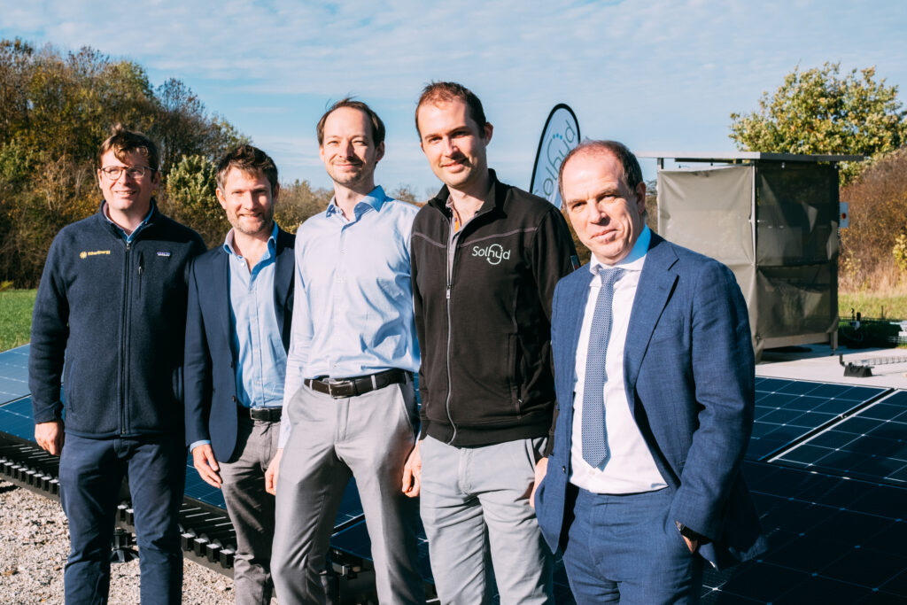 parc solaire hydrogène vert