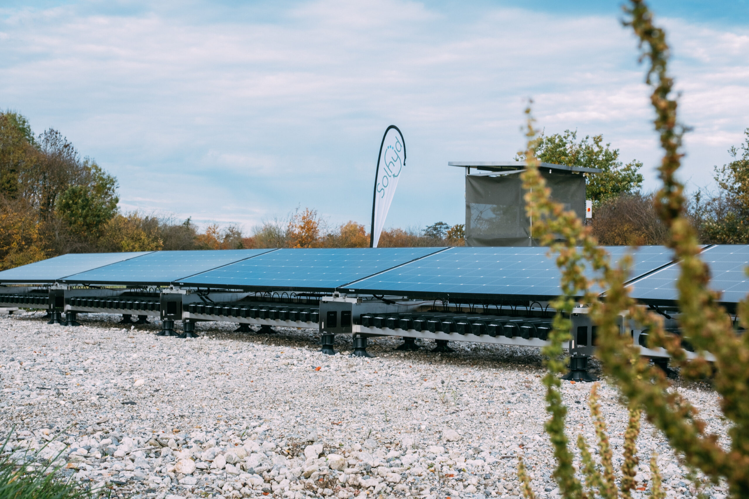 parc solaire hydrogène vert