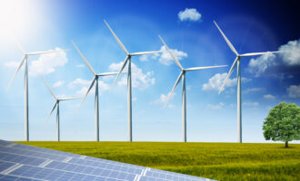 UE solaire éolien fossile