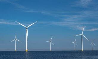 Parc éolien offshore en mer du Nord